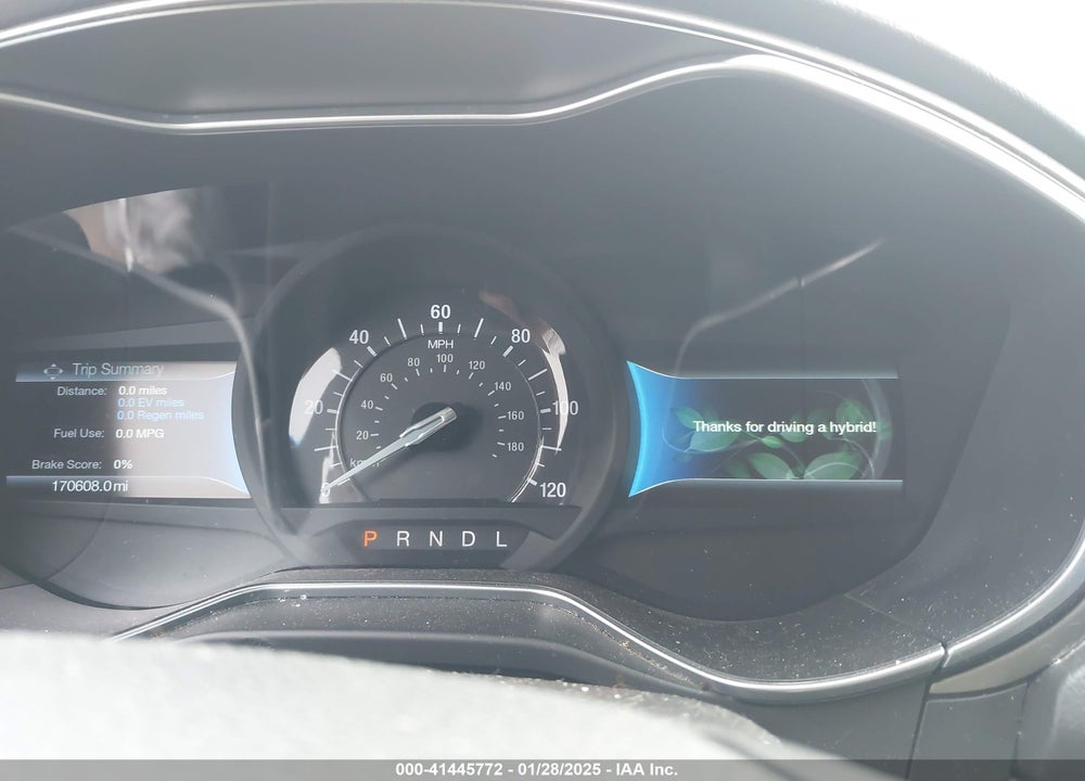 2015 FORD FUSION HYBRID VIN: 3FA6P0LU8FR199849