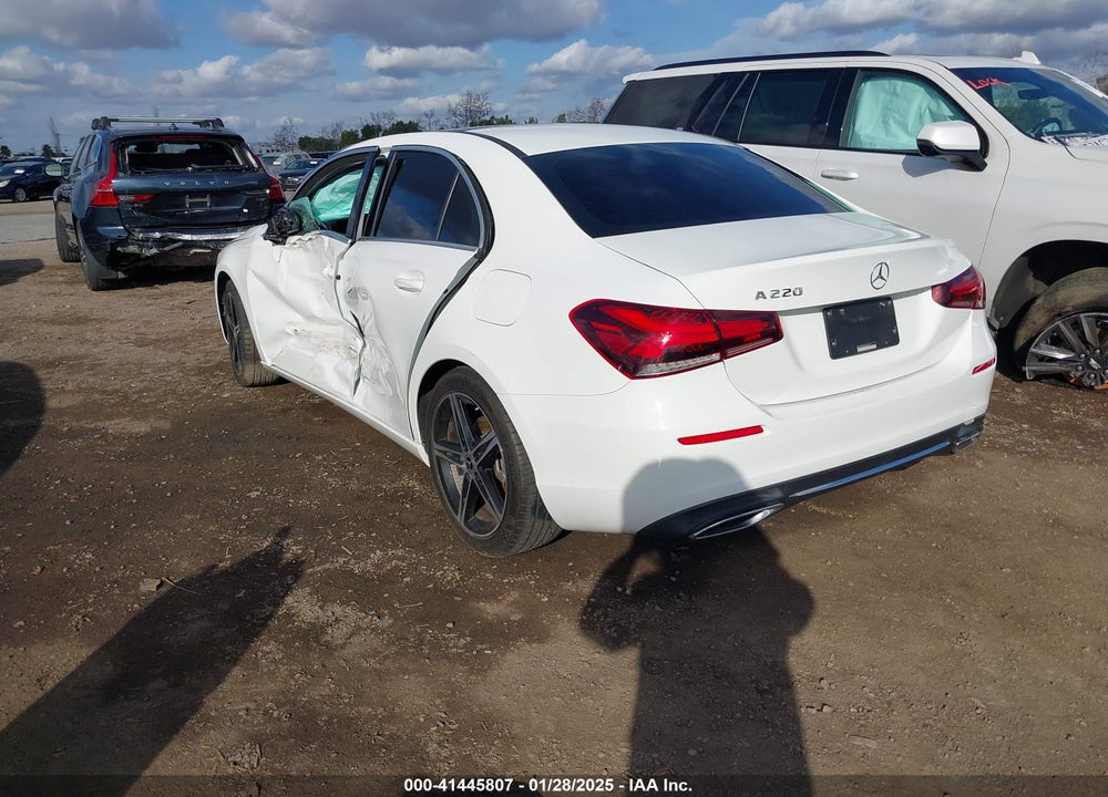 2019 MERCEDES-BENZ A VIN: WDD3G4EBXKW006999
