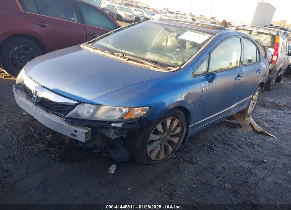 2010 HONDA CIVIC EX-L VIN: 19XFA1F99AE006052