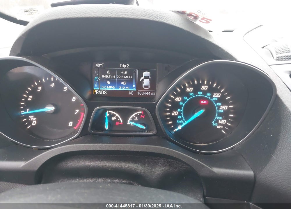 2016 FORD ESCAPE TITANIUM VIN: 1FMCU9J9XGUA50504