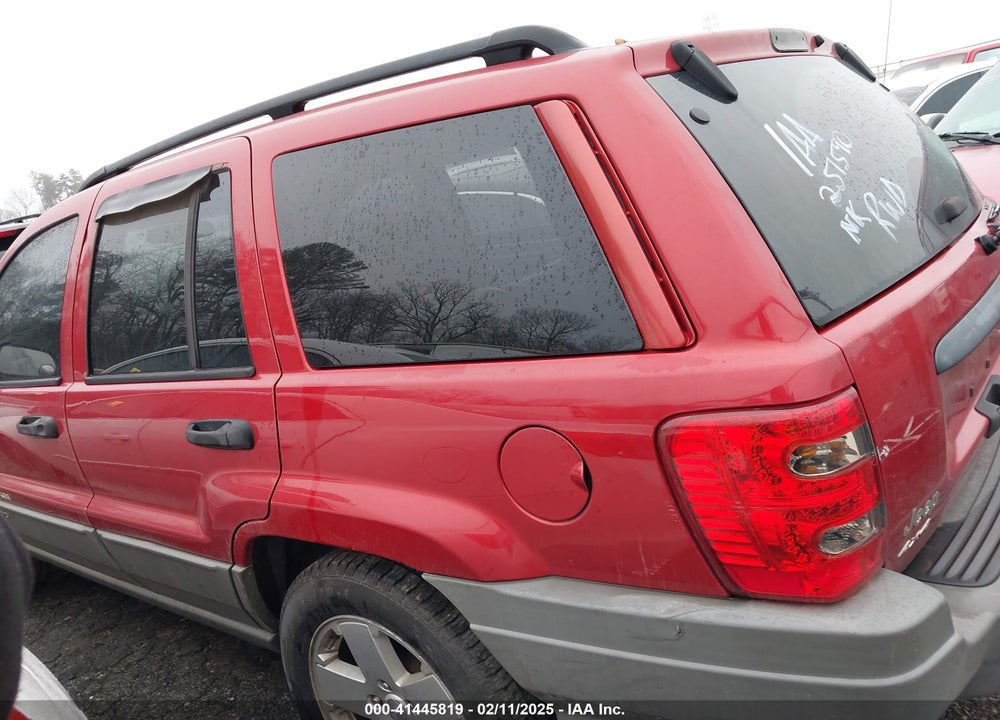 2002 JEEP GRAND CHEROKEE LAREDO VIN: 1J4GW48S92C251590
