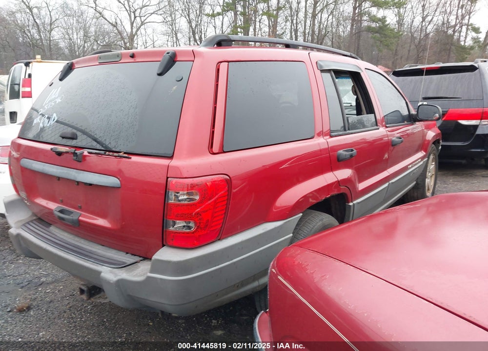 2002 JEEP GRAND CHEROKEE LAREDO VIN: 1J4GW48S92C251590