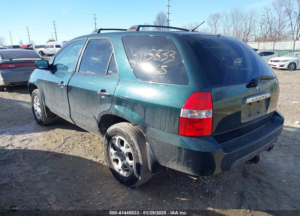 2001 ACURA MDX VIN: 2HNYD18641H512177
