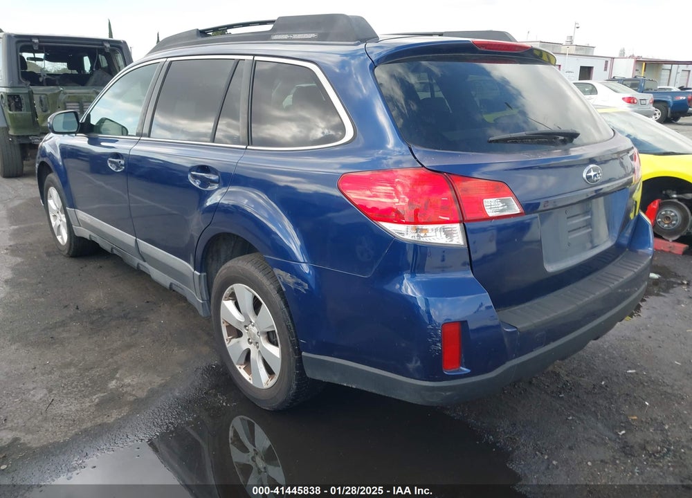 2010 SUBARU OUTBACK VIN: 4S4BRBGC7A3368651