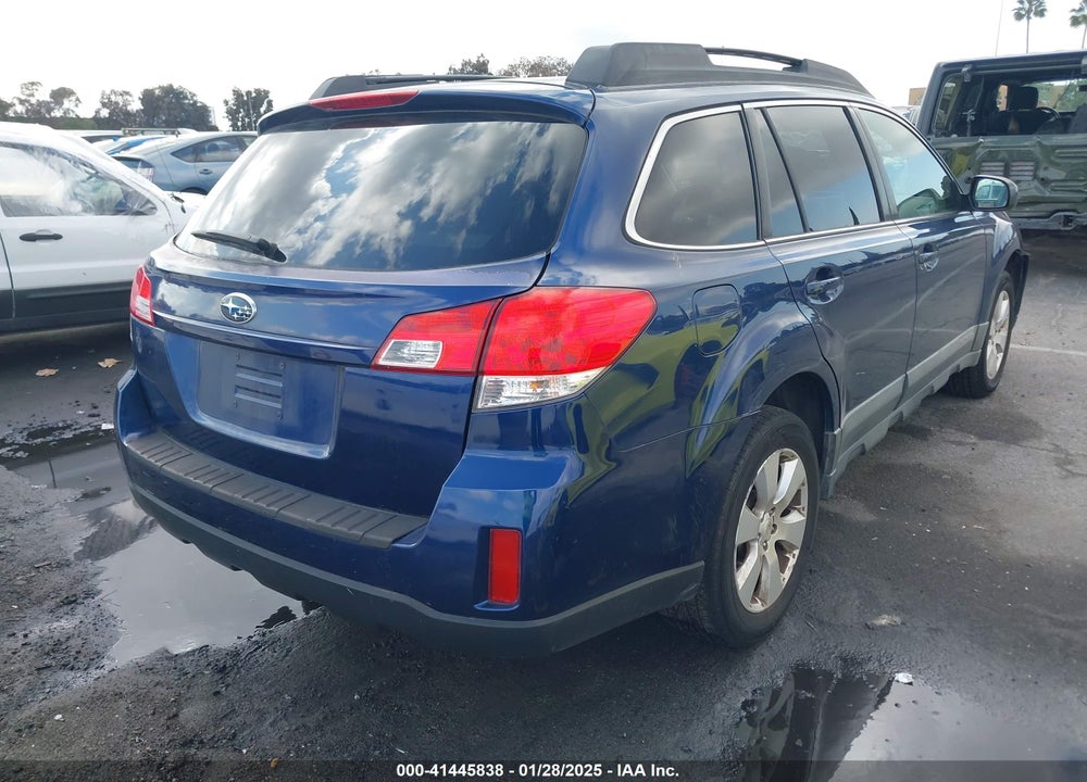 2010 SUBARU OUTBACK VIN: 4S4BRBGC7A3368651