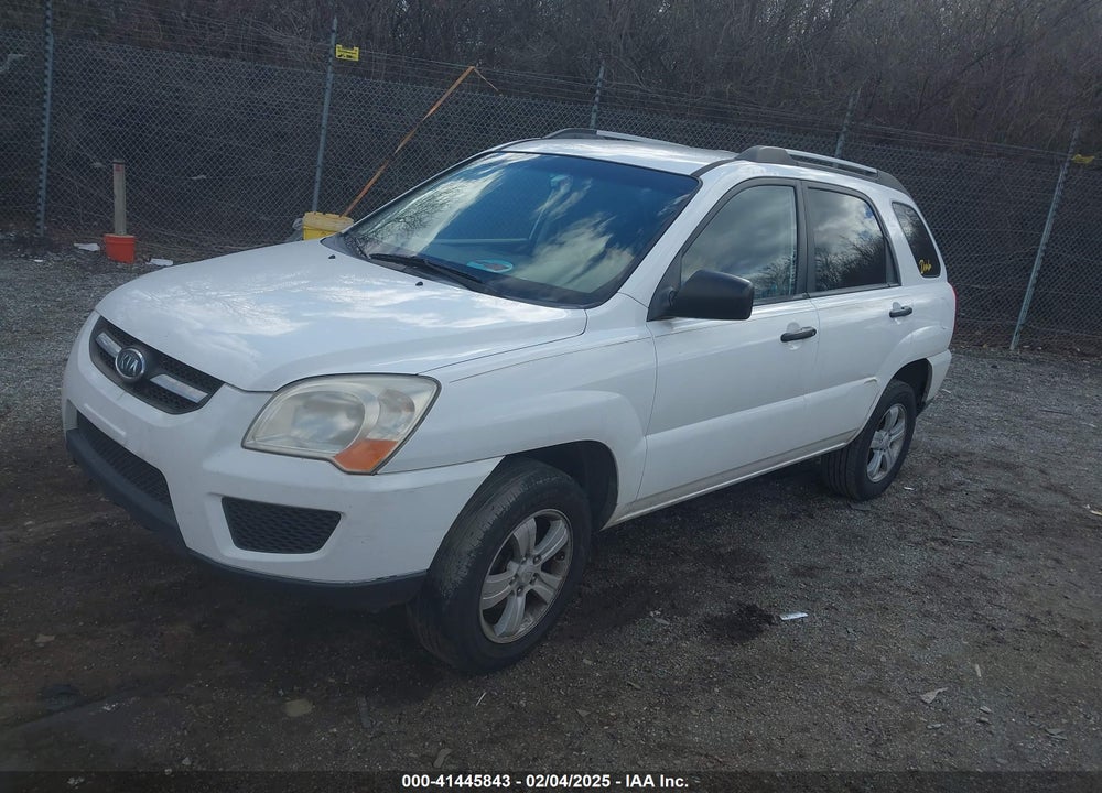 2009 KIA SPORTAGE LX VIN: KNDJF724697626779