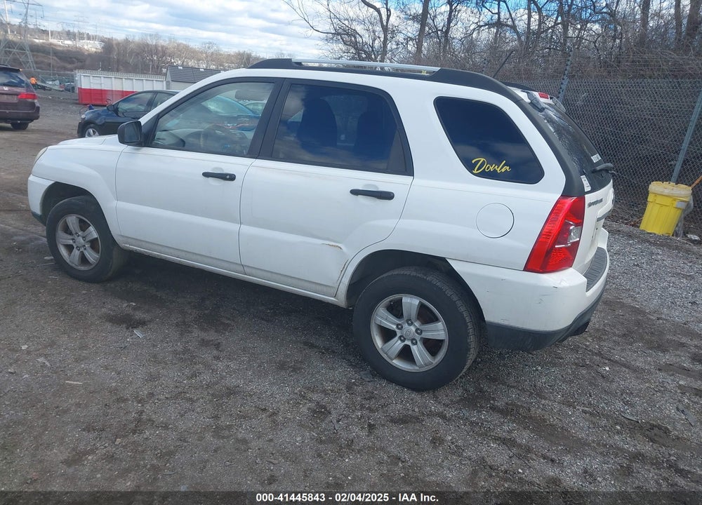 2009 KIA SPORTAGE LX VIN: KNDJF724697626779