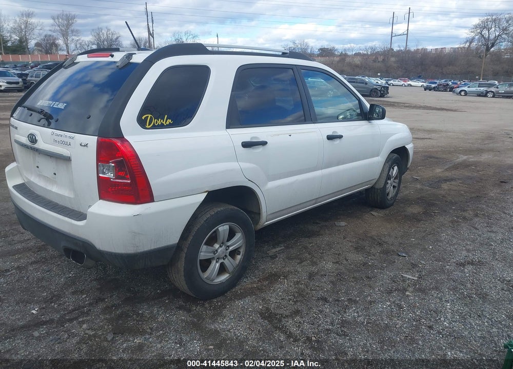 2009 KIA SPORTAGE LX VIN: KNDJF724697626779