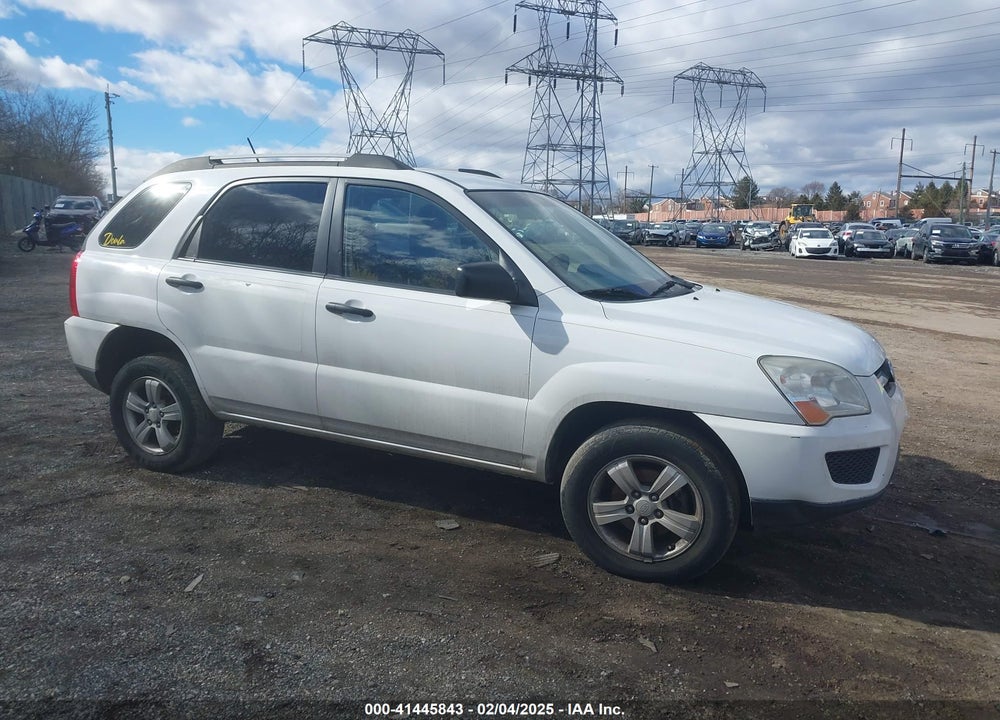 2009 KIA SPORTAGE LX VIN: KNDJF724697626779