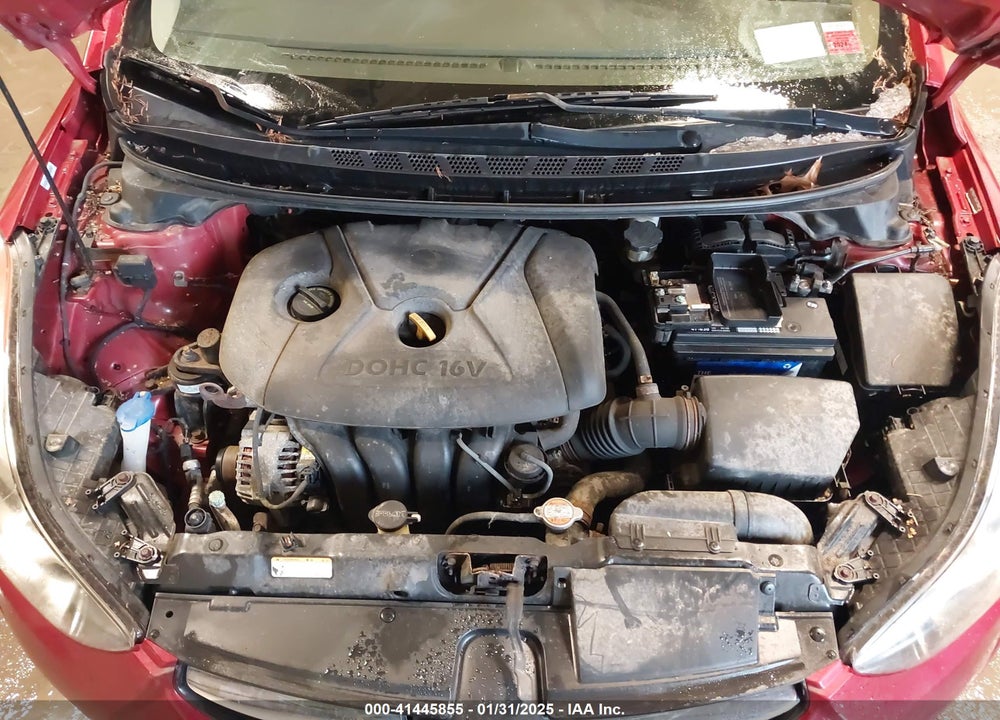 2011 HYUNDAI ELANTRA VIN: KMHDH4AE0BU142352