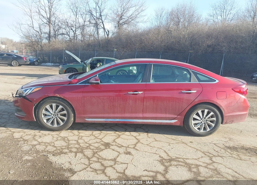 2015 HYUNDAI SONATA SPORT VIN: 5NPE34AFXFH073346