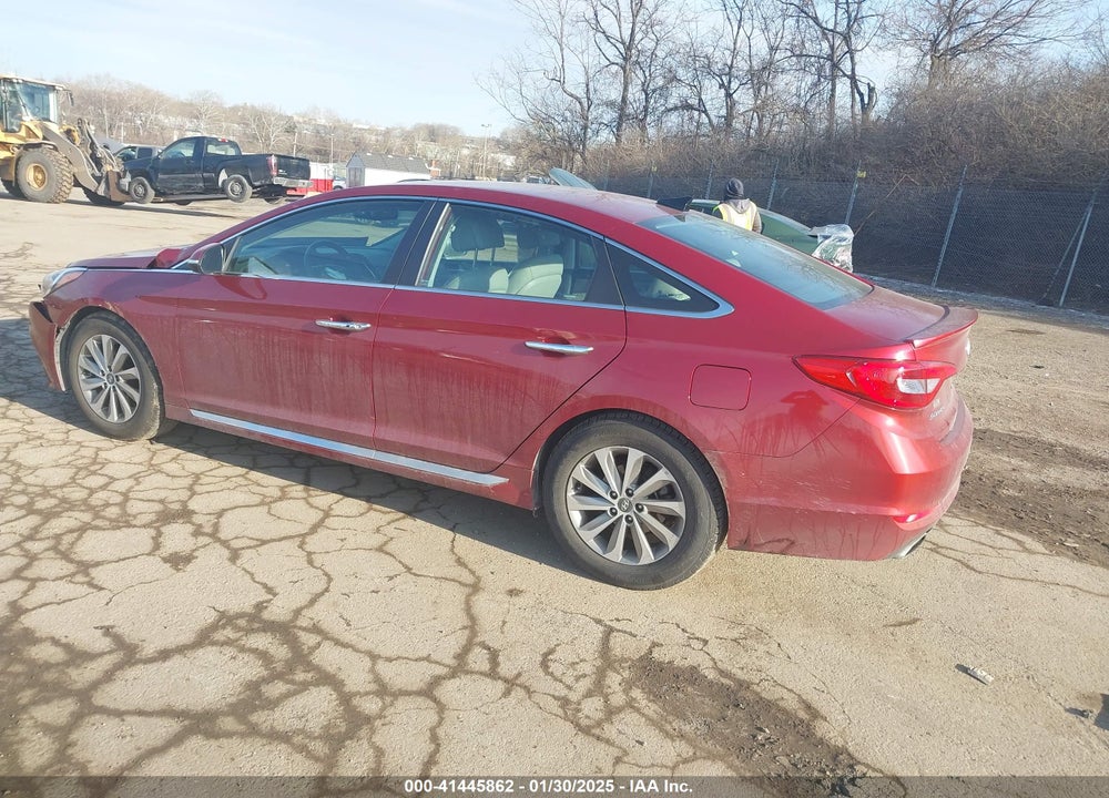 2015 HYUNDAI SONATA SPORT VIN: 5NPE34AFXFH073346