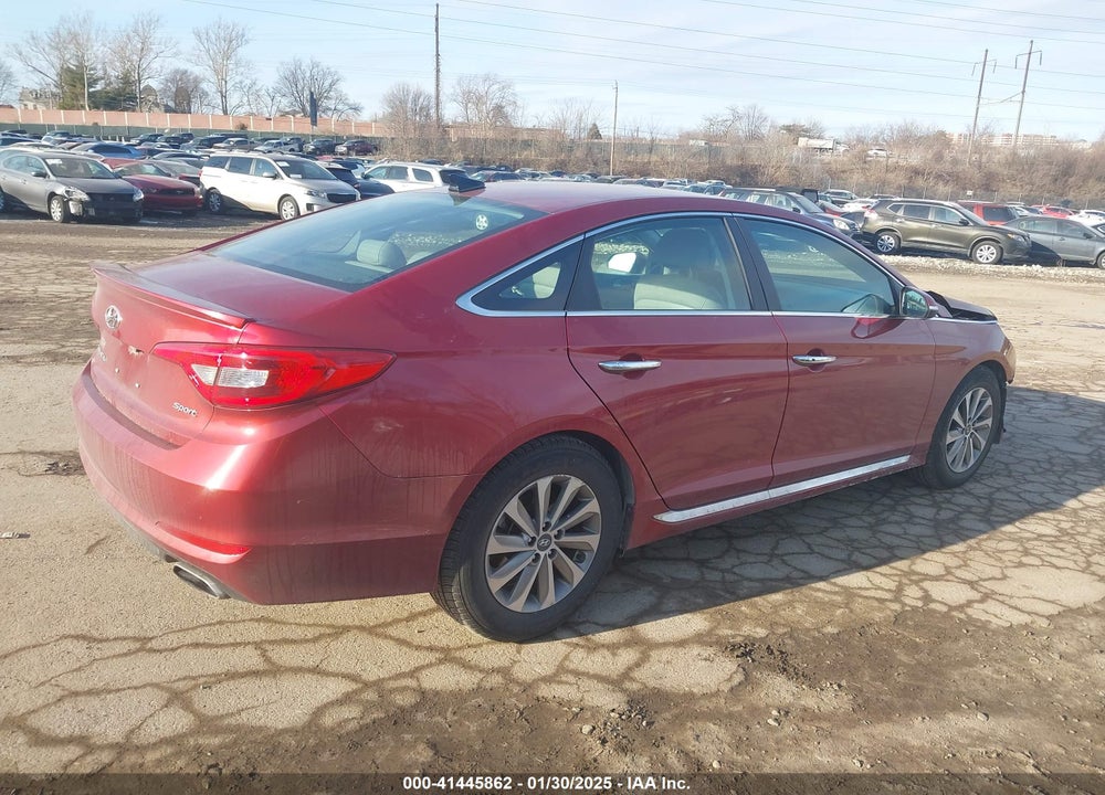 2015 HYUNDAI SONATA SPORT VIN: 5NPE34AFXFH073346