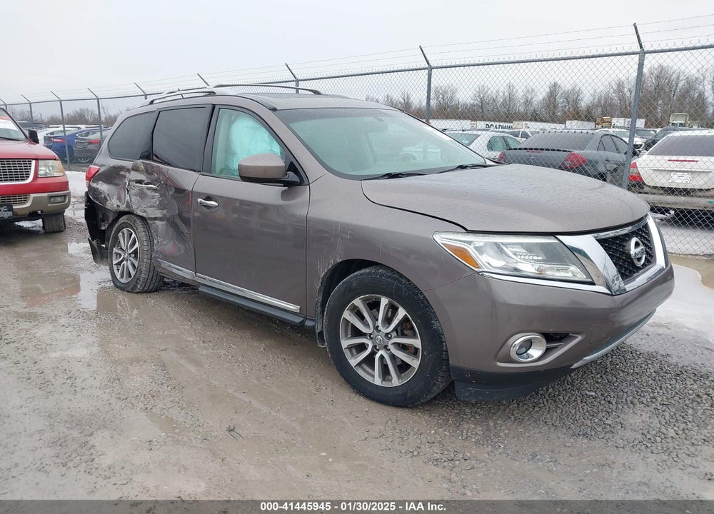 2013 NISSAN PATHFINDER SL VIN: 5N1AR2MM5DC689696