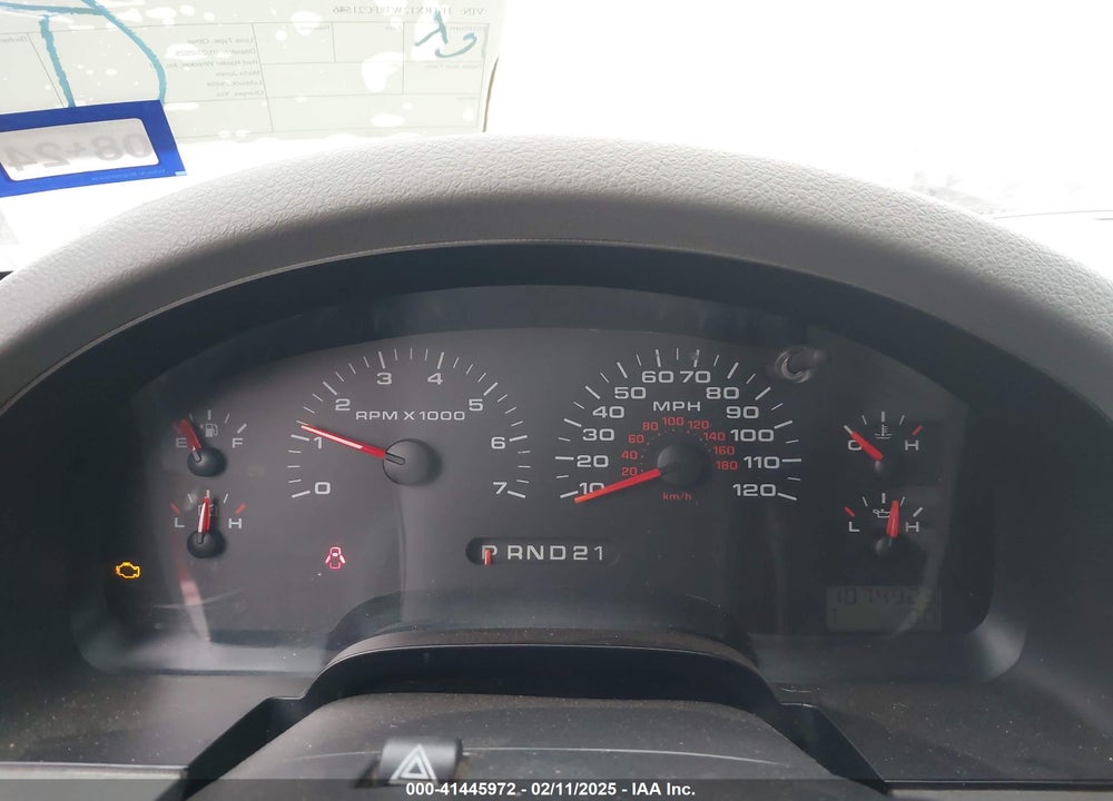 2008 FORD F-150 FX2/STX/XL/XLT VIN: 1FTRX12W38FC21546