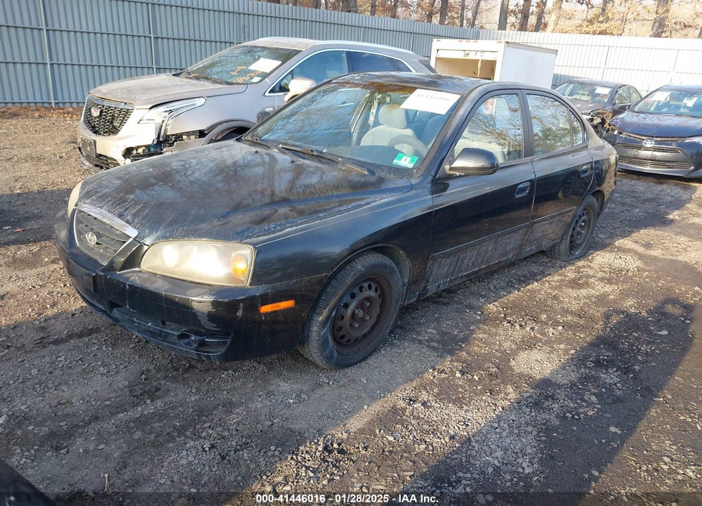 2006 HYUNDAI ELANTRA VIN: KMHDN46D66U366028