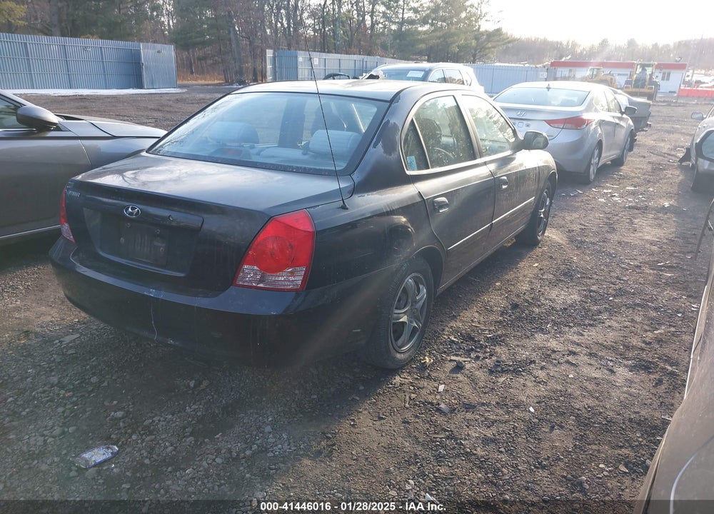 2006 HYUNDAI ELANTRA VIN: KMHDN46D66U366028