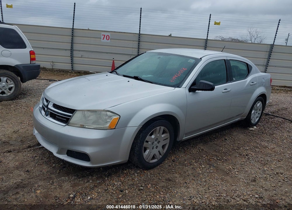 2012 DODGE AVENGER SE VIN: 1C3CDZAB9CN171427