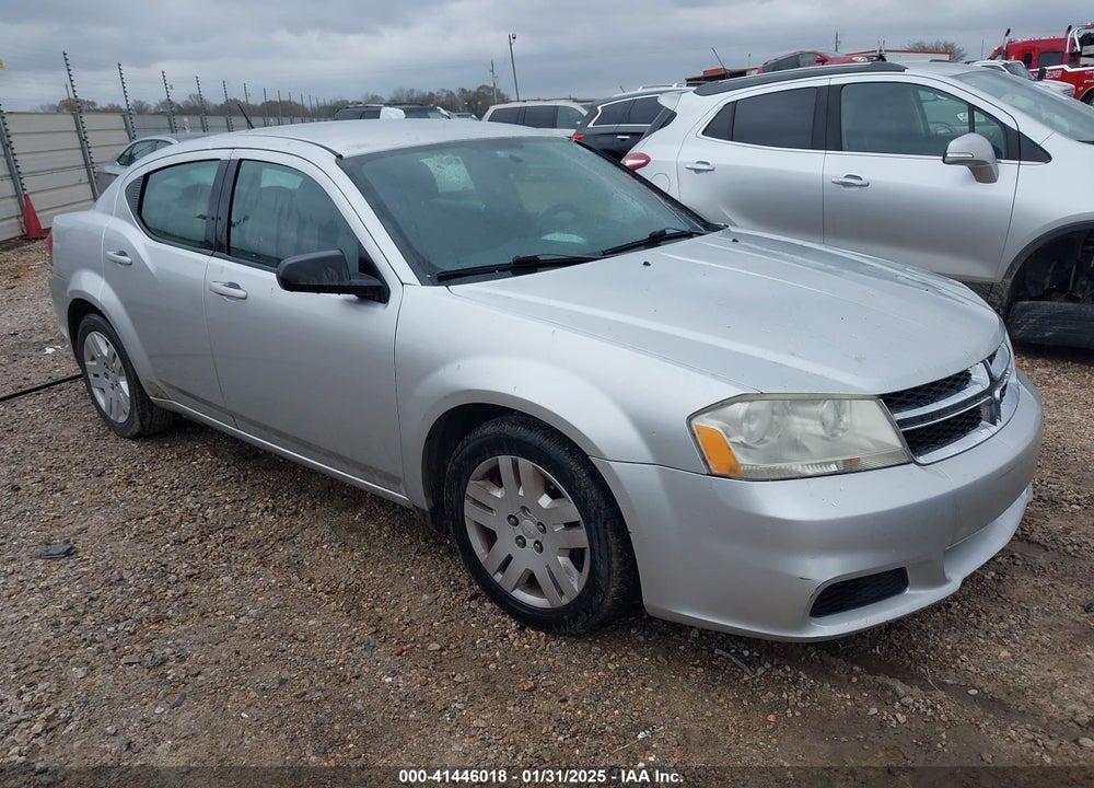 2012 DODGE AVENGER SE VIN: 1C3CDZAB9CN171427
