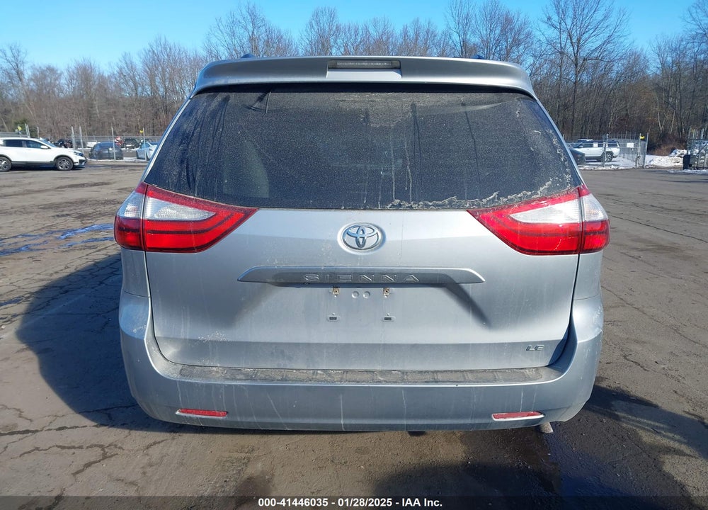 2015 TOYOTA SIENNA LE 7 PASSENGER/LE 8 PASSENGER VIN: 5TDKK3DC8FS565465