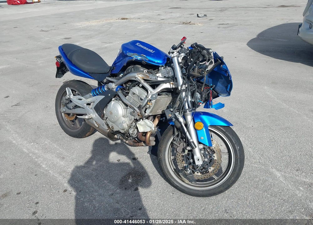 2007 KAWASAKI EX650 A VIN: JKAEXEA117A029107