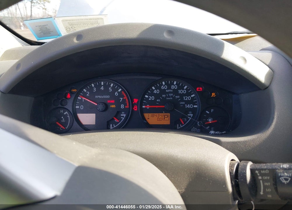 2017 NISSAN FRONTIER VIN: 1N6AD0EV0HN707866