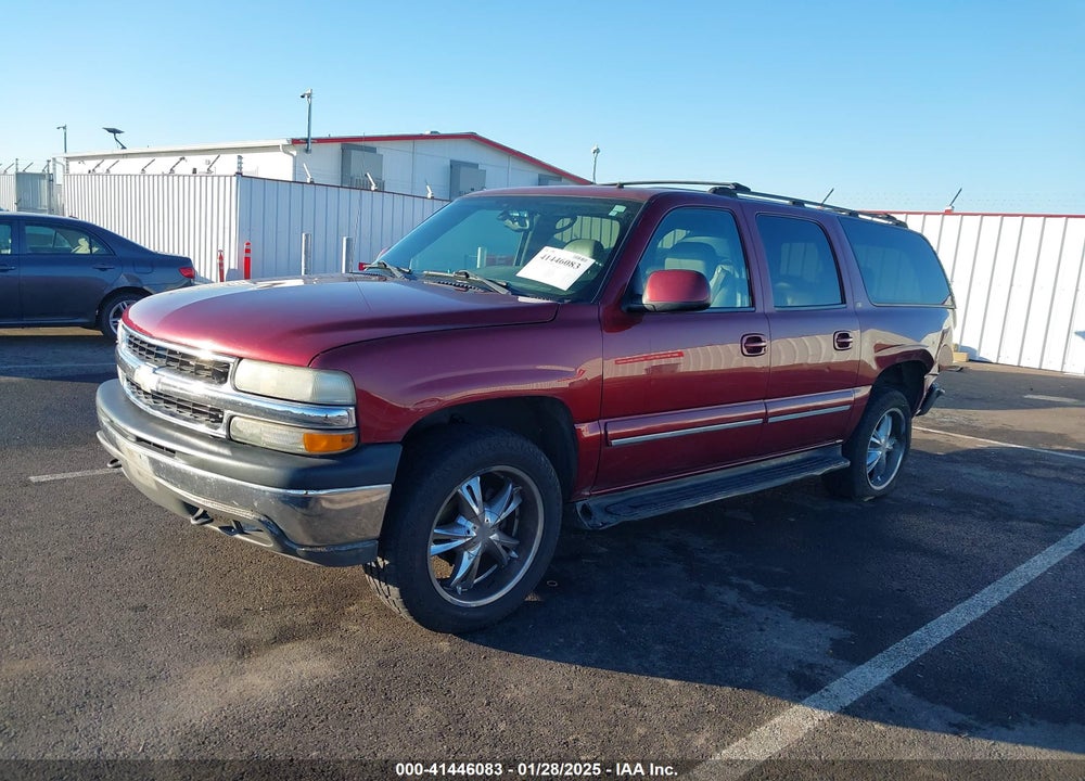 2002 CHEVROLET SUBURBAN 1500 LT VIN: 1GNFK16T92J186217