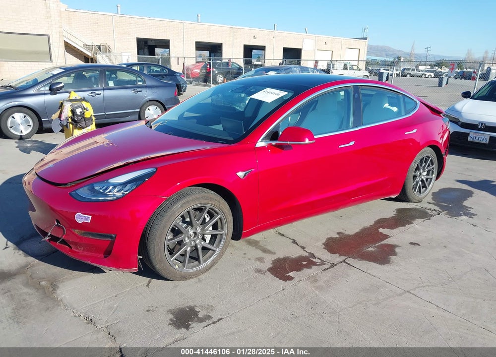 2019 TESLA MODEL 3 VIN: 5YJ3E1EB2KF390909