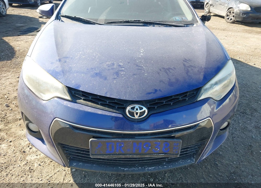 2014 TOYOTA COROLLA VIN: 2T1BURHE6EC122294