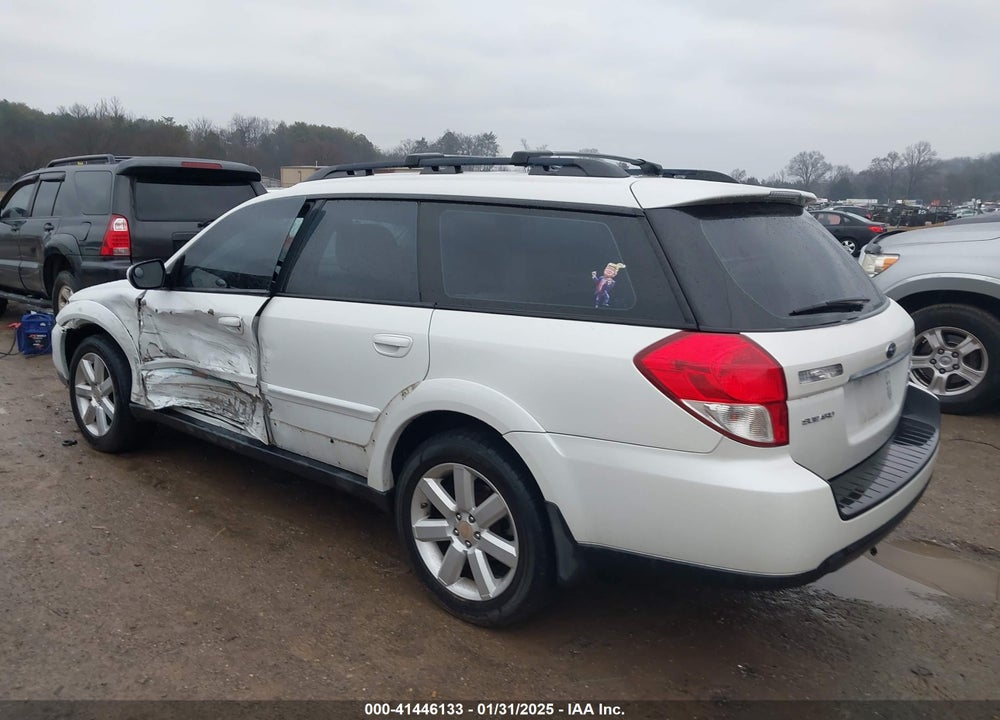 2008 SUBARU OUTBACK VIN: 4S4BP62C687319870