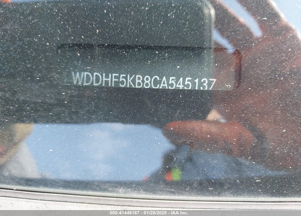 2012 MERCEDES-BENZ E 350 VIN: WDDHF5KB8CA545137