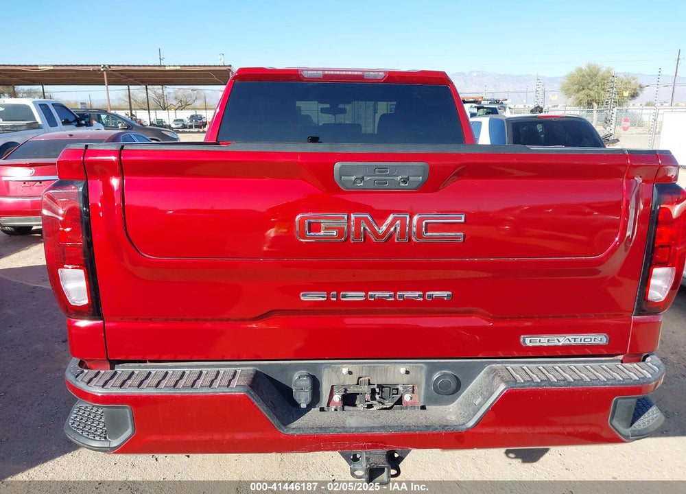 2021 GMC SIERRA 1500 2WD DOUBLE CAB STANDARD BOX ELEVATION VIN: 1GTR8CED7MZ290140