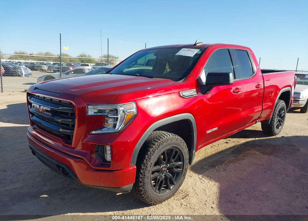 2021 GMC SIERRA 1500 2WD DOUBLE CAB STANDARD BOX ELEVATION VIN: 1GTR8CED7MZ290140
