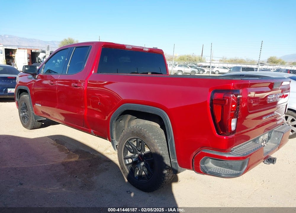 2021 GMC SIERRA 1500 2WD DOUBLE CAB STANDARD BOX ELEVATION VIN: 1GTR8CED7MZ290140