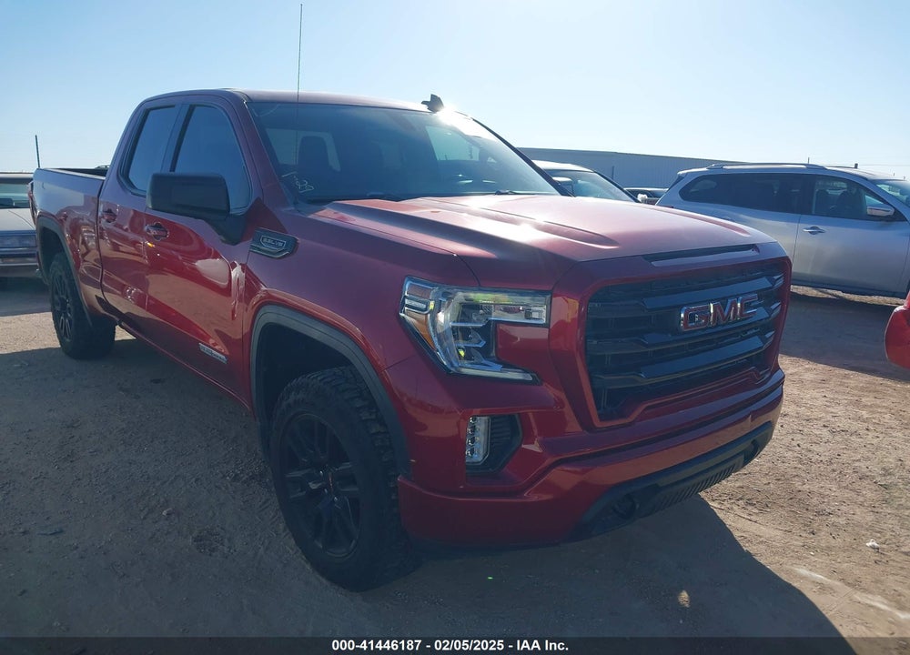 2021 GMC SIERRA 1500 2WD DOUBLE CAB STANDARD BOX ELEVATION VIN: 1GTR8CED7MZ290140