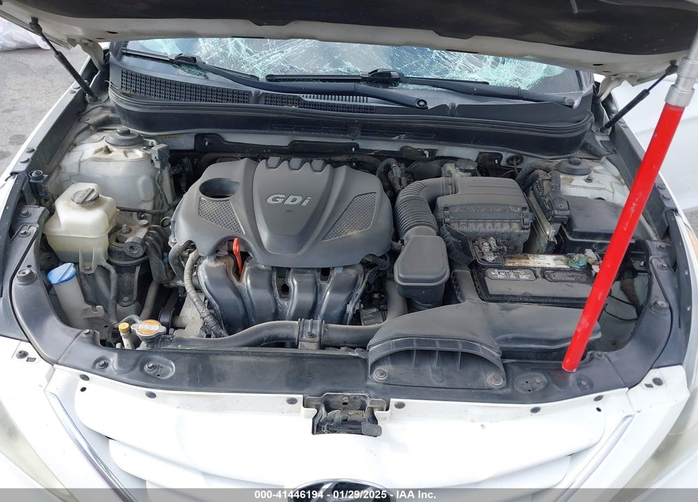 2012 HYUNDAI SONATA GLS VIN: 5NPEB4AC2CH453639