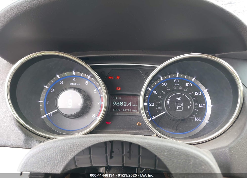 2012 HYUNDAI SONATA GLS VIN: 5NPEB4AC2CH453639