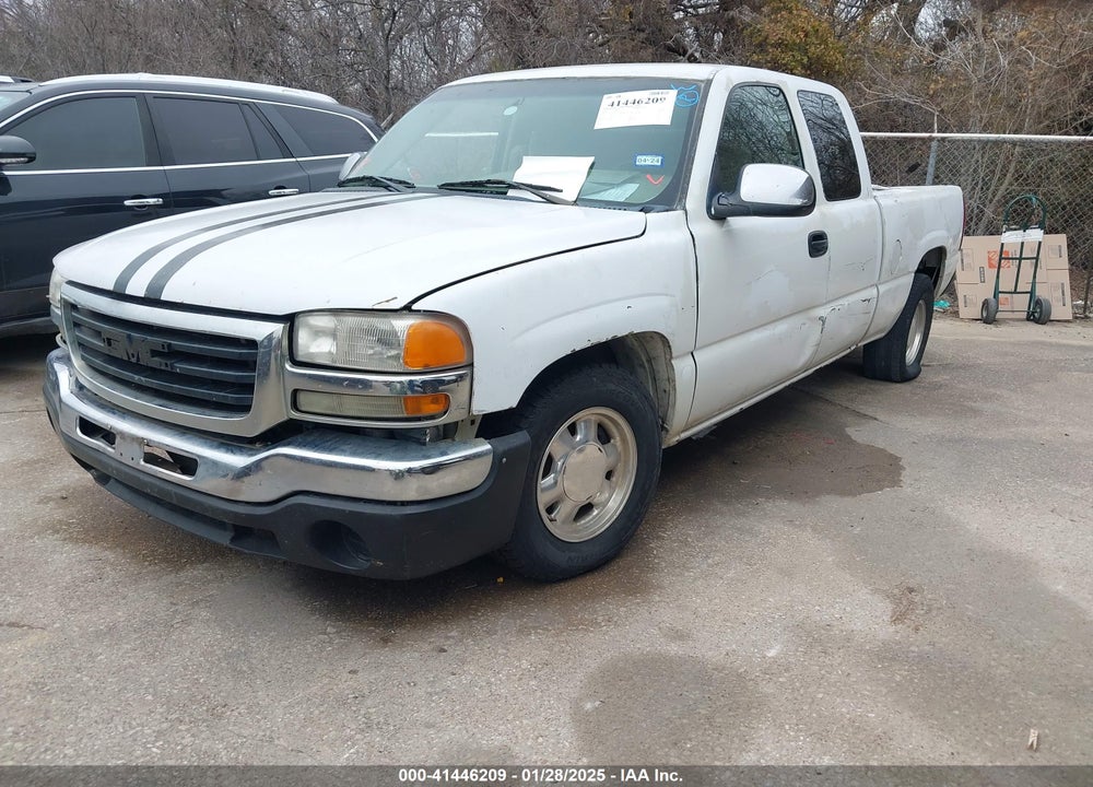 2002 GMC SIERRA 1500 SLE VIN: 2GTEC19T121317115