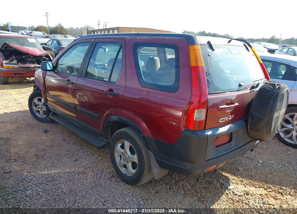 2002 HONDA CR-V LX VIN: JHLRD78502C045822