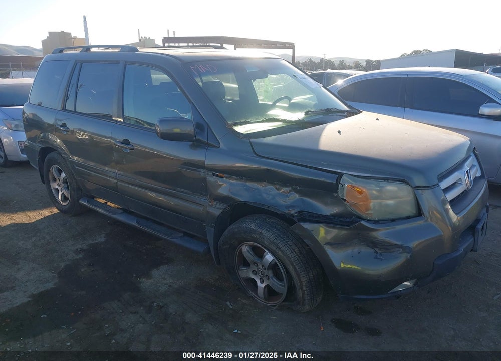 2006 HONDA PILOT EX-L VIN: 5FNYF28666B021709