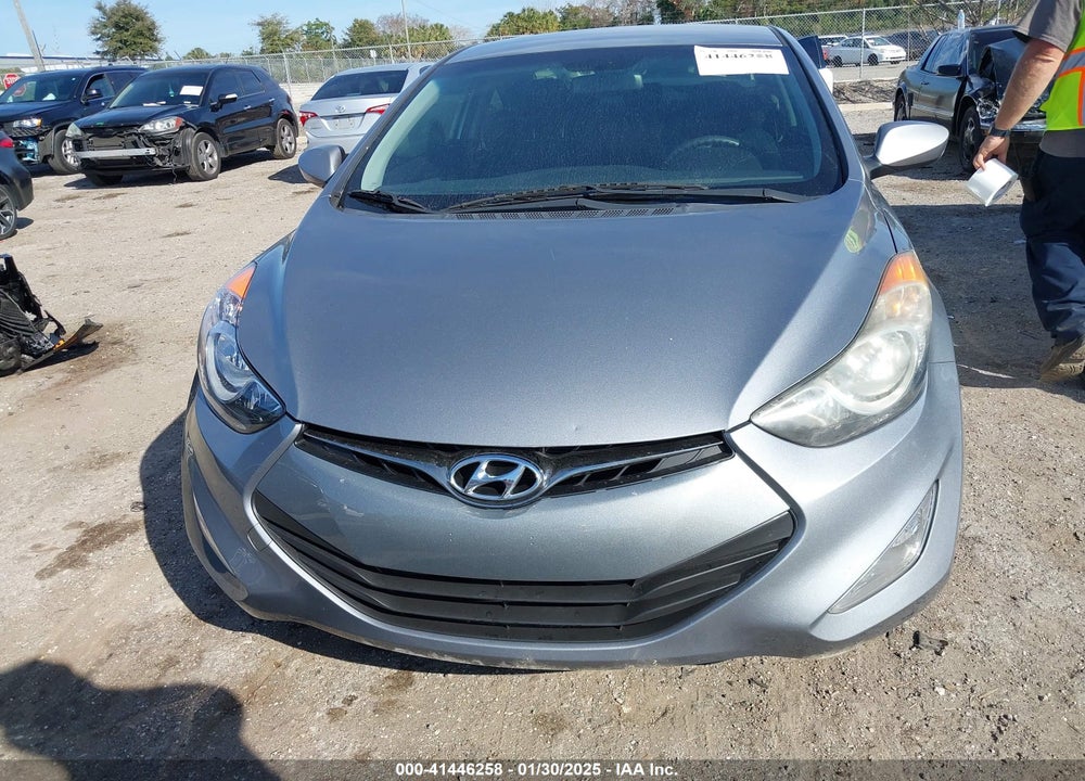 2013 HYUNDAI ELANTRA GS VIN: KMHDH6AE7DU023292