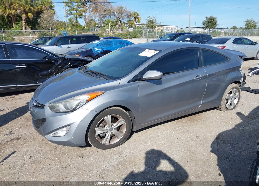 2013 HYUNDAI ELANTRA GS VIN: KMHDH6AE7DU023292