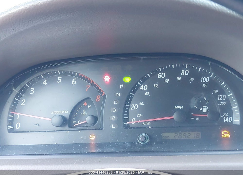 2003 TOYOTA CAMRY LE V6 VIN: 4T1BF32K43U049606