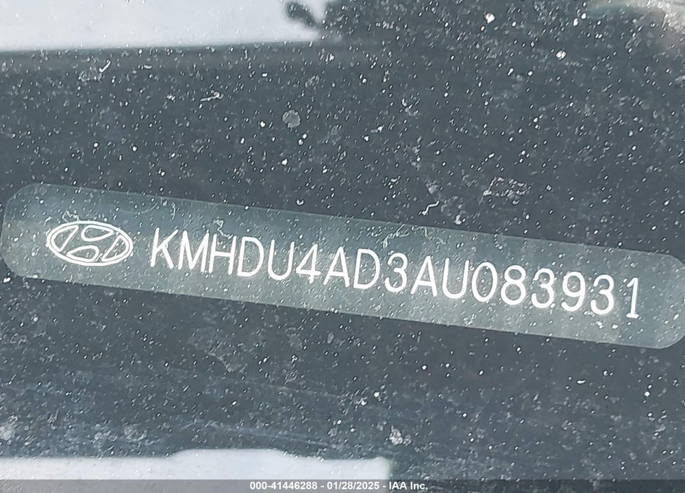2010 HYUNDAI ELANTRA GLS VIN: KMHDU4AD3AU083931