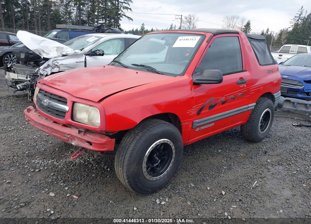 1999 CHEVROLET TRACKER VIN: 2CNBE18C4X6907281