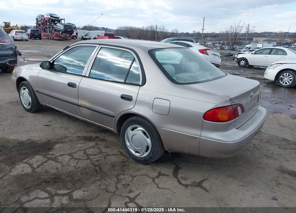 2000 TOYOTA COROLLA VE VIN: 2T1BR12E5YC275054