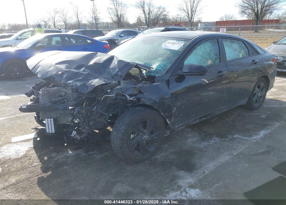 2021 HYUNDAI ELANTRA VIN: 5NPLM4AG6MH037907