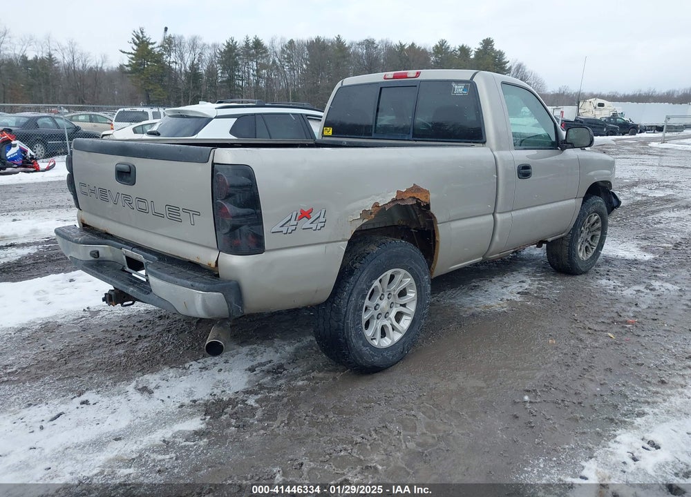 2007 CHEVROLET SILVERADO 1500 CLASSIC VIN: 1GCEK14V17Z148577