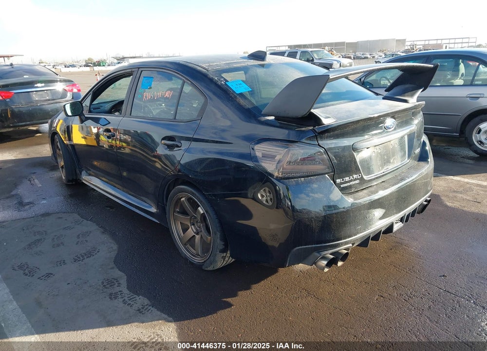 2016 SUBARU WRX VIN: JF1VA1E64G8811419
