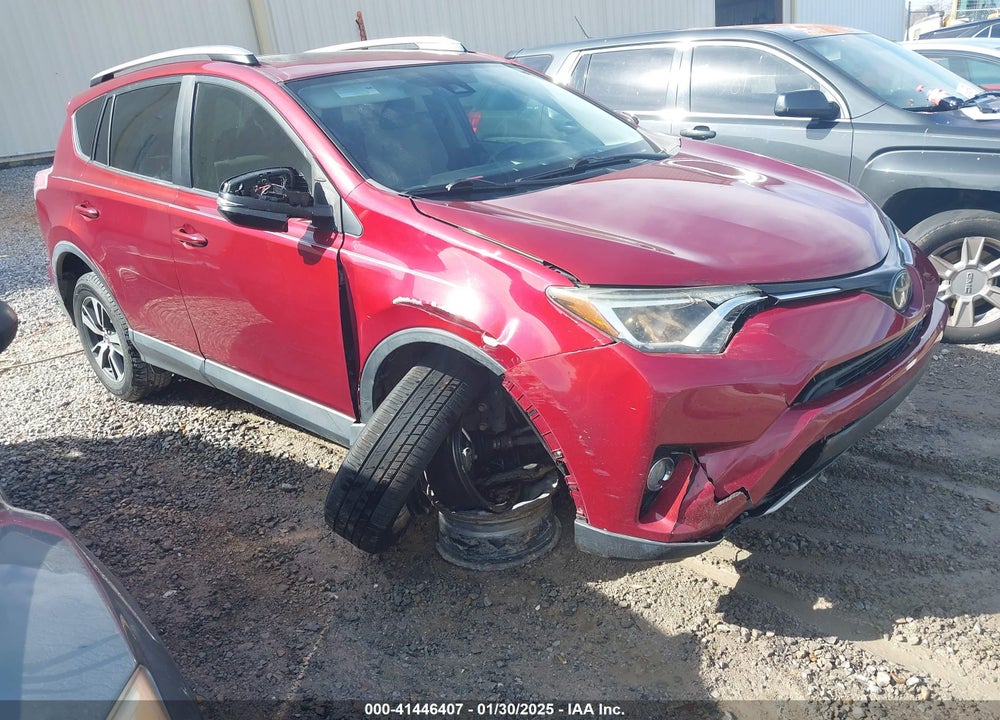 2018 TOYOTA RAV4 ADVENTURE/XLE VIN: JTMWFREVXJD117418